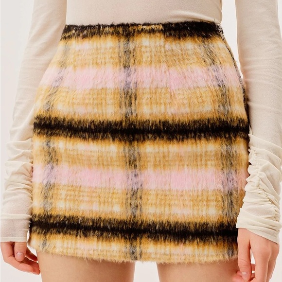 NWT For Love & Lemons Rachel Mini Skirt XS - Picture 2 of 5